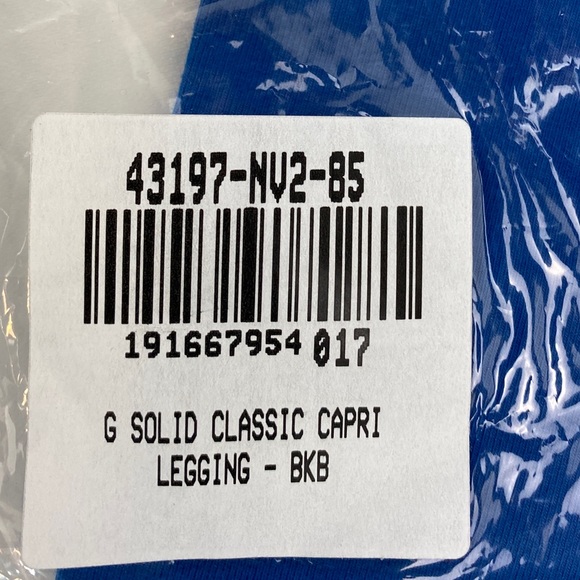 New Hanna Andersson Baltic Blue Capris Leggings 
size:85cm/2T - Picture 9 of 11